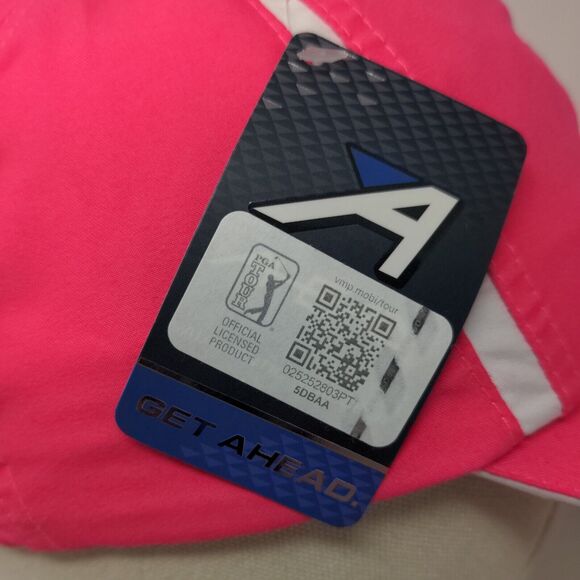 PGA Tour Women's Strapback Golf Hat Embroidered Windmill Logo W/Tags Golf - Picture 5 of 9